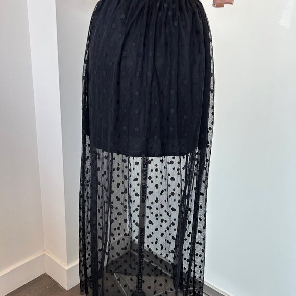 The Coverii Black Skirt Size Medium - Picture 3 of 10